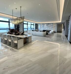 Light White Modern Marble Floors