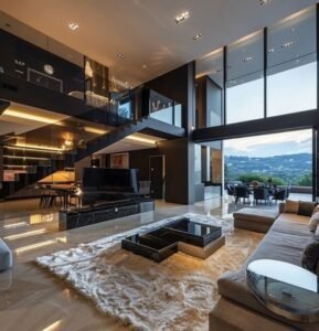 Dark Tone Modern Marble Floors