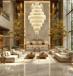 Beige Luxury Marble Wall Panels