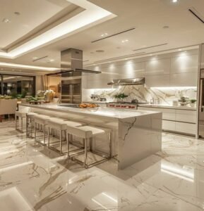 Light Beige Marble Countertops