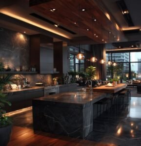 Black Marble Countertops