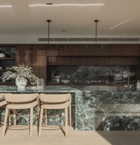Green Vein Marble Countertops