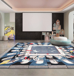 Cartoon Pattern Axminster Carpet