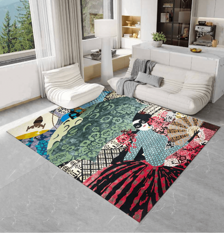 Artistic Figure Axminster Carpet