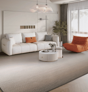 Light Brown Textured Berber Carpet features woven texture, luxury chic, crafted for comfort, adds warm sophistication to modern lounges.