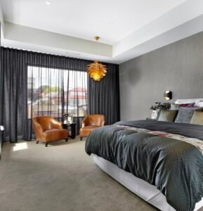 Black Luxury Linen Curtains