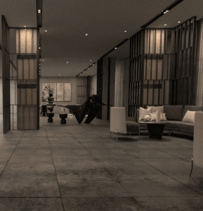 Rustic Tiles Lounge Design Ideas