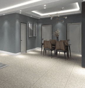 Minimalist Rustic Dining Tiles Ideas