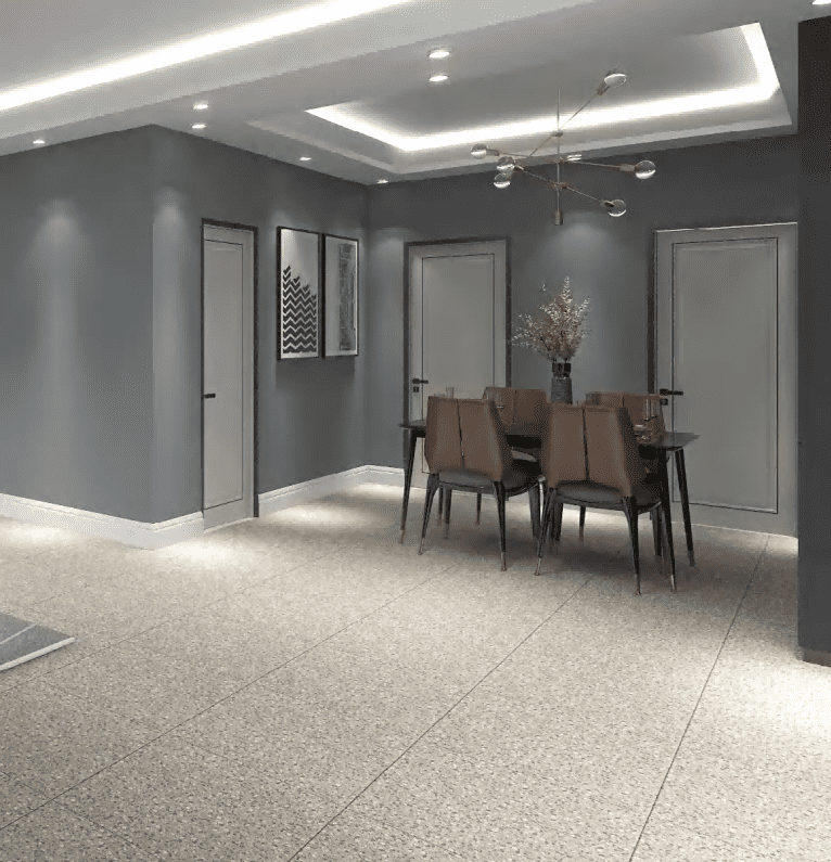 Minimalist Rustic Dining Tiles Ideas