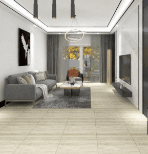 Contemporary Rustic Living Tiles Style