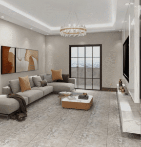 Cozy Rustic Living Tiles for Comfort