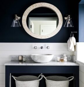 Marble Stone Basin features elegant design, marble finish, adds timeless charm to bathrooms with its classic stone build and refined details.