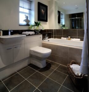 Modern Elongated Toilet features sleek design, integrated style, adds chic charm to stylish bathroom spaces with its contemporary finish and functional layout.