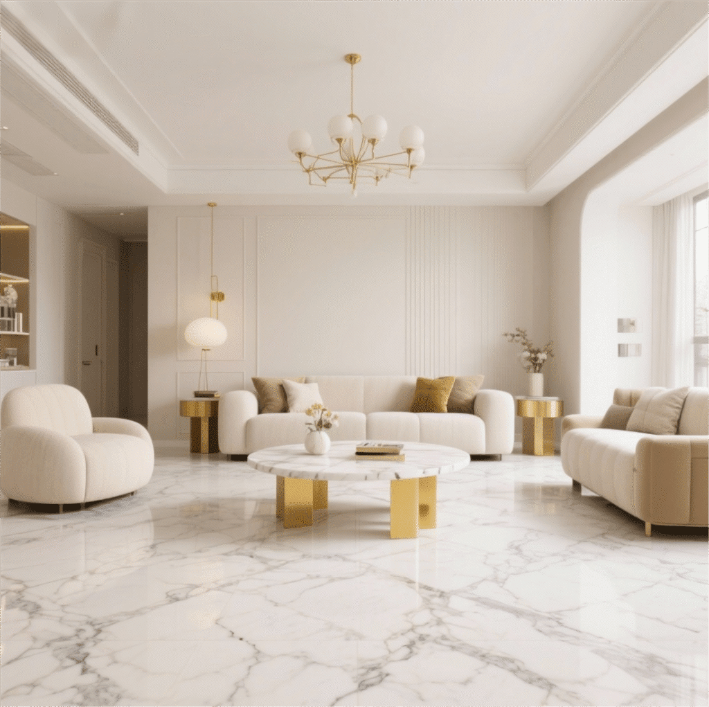 Artificial marble living room display pictures