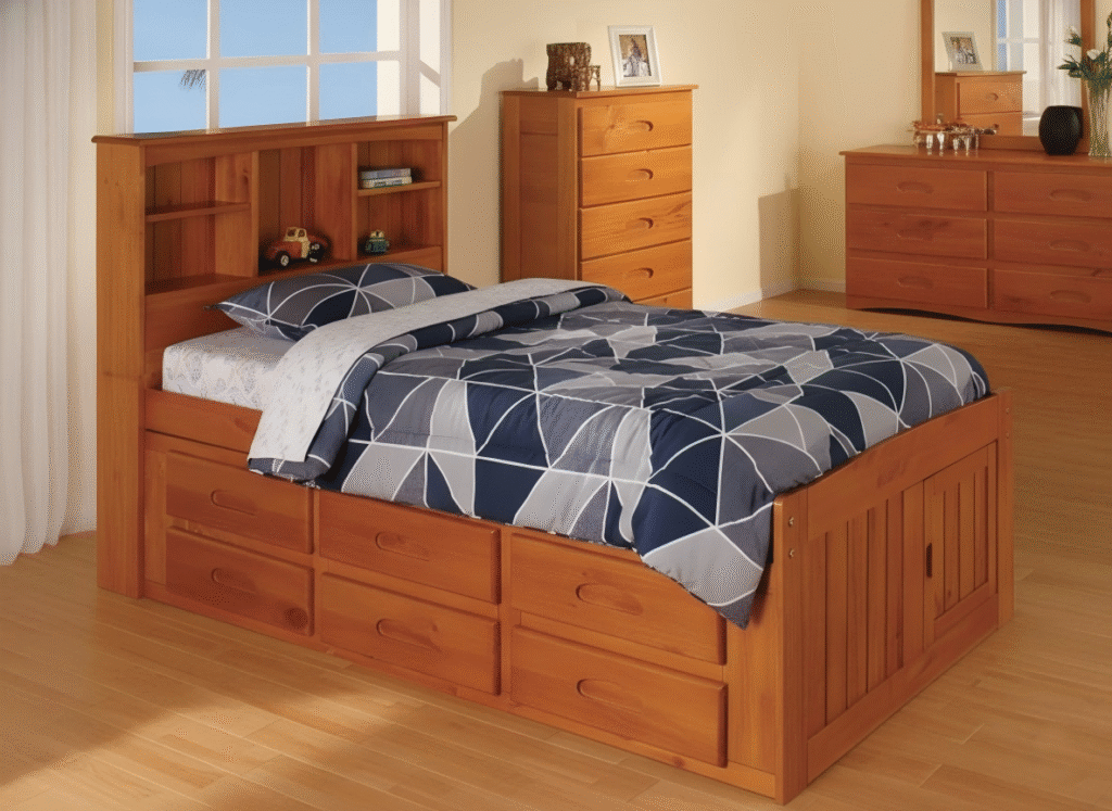 Twin Captains Bed Project Showcase for adult