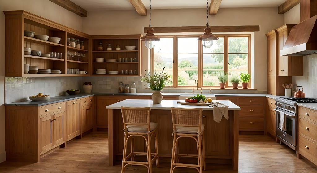 YoloDeco Rustic Style Cabinets