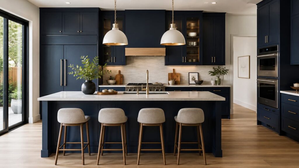 Navy Blue Kitchen Cabinets3