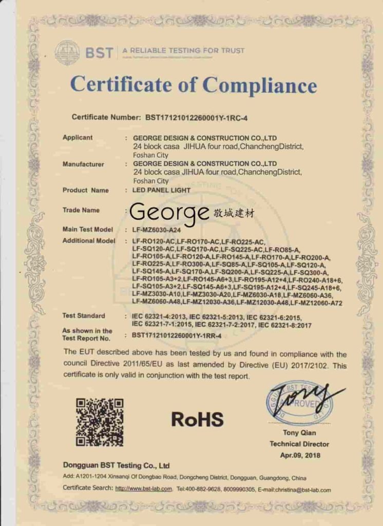 RoHs