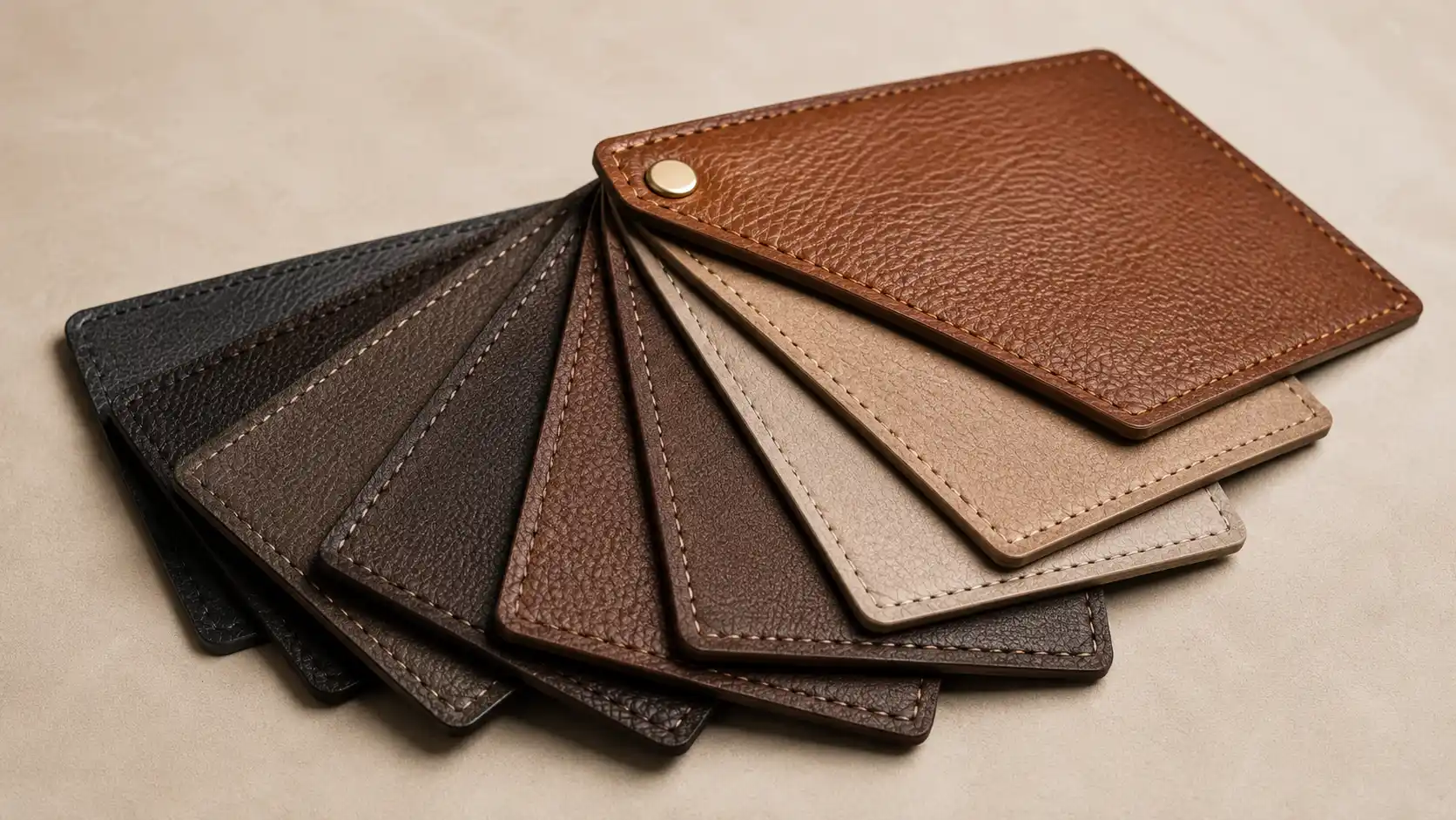 Leather samples