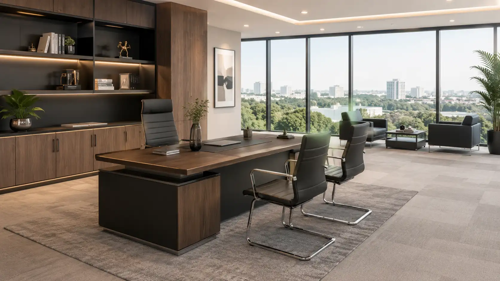 Furniture for offices and workspaces