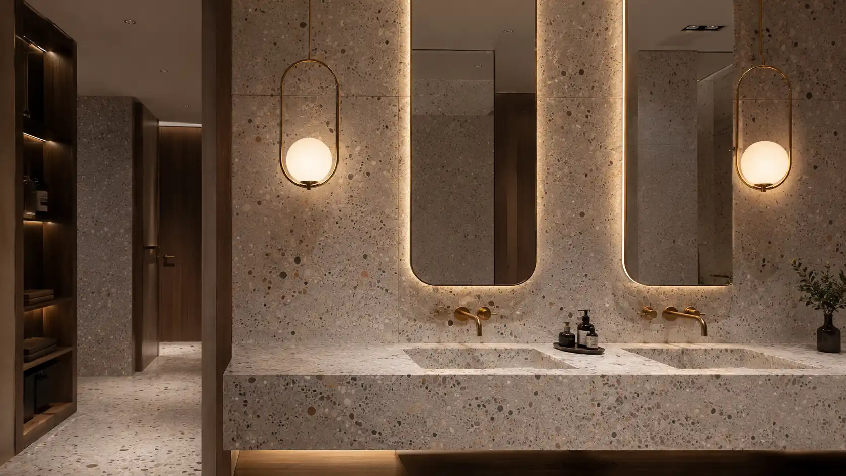 Terrazzo-look tiles