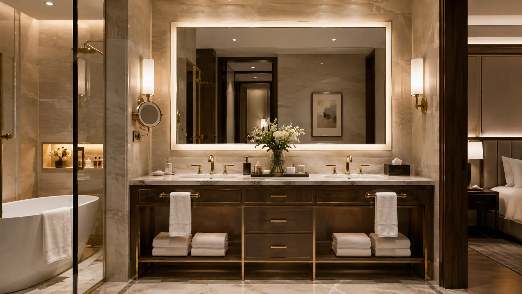 Hotel bathroom