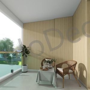 Master bedroom balcony